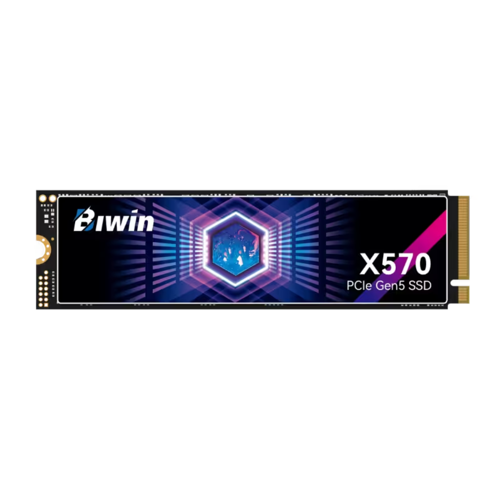 BIWIN X570 M.2 2280 PCIe NVMe Gen5 SLC Cache SSD With Graphene Heat Spreader