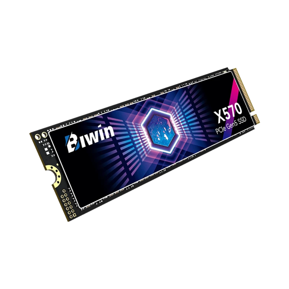 BIWIN X570 M.2 2280 PCIe NVMe Gen5 SLC Cache SSD With Graphene Heat Spreader