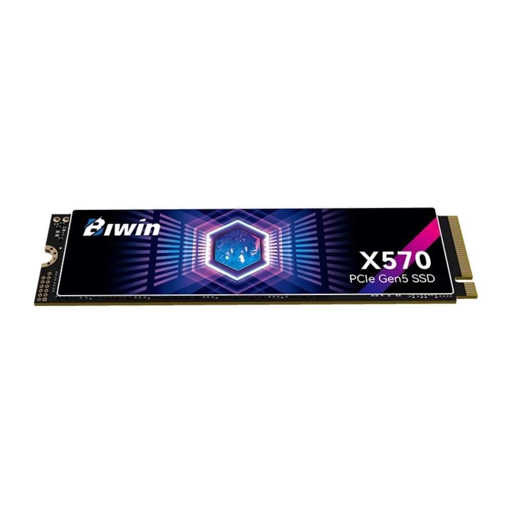 BIWIN X570 M.2 2280 PCIe NVMe Gen5 SLC Cache SSD With Graphene Heat Spreader