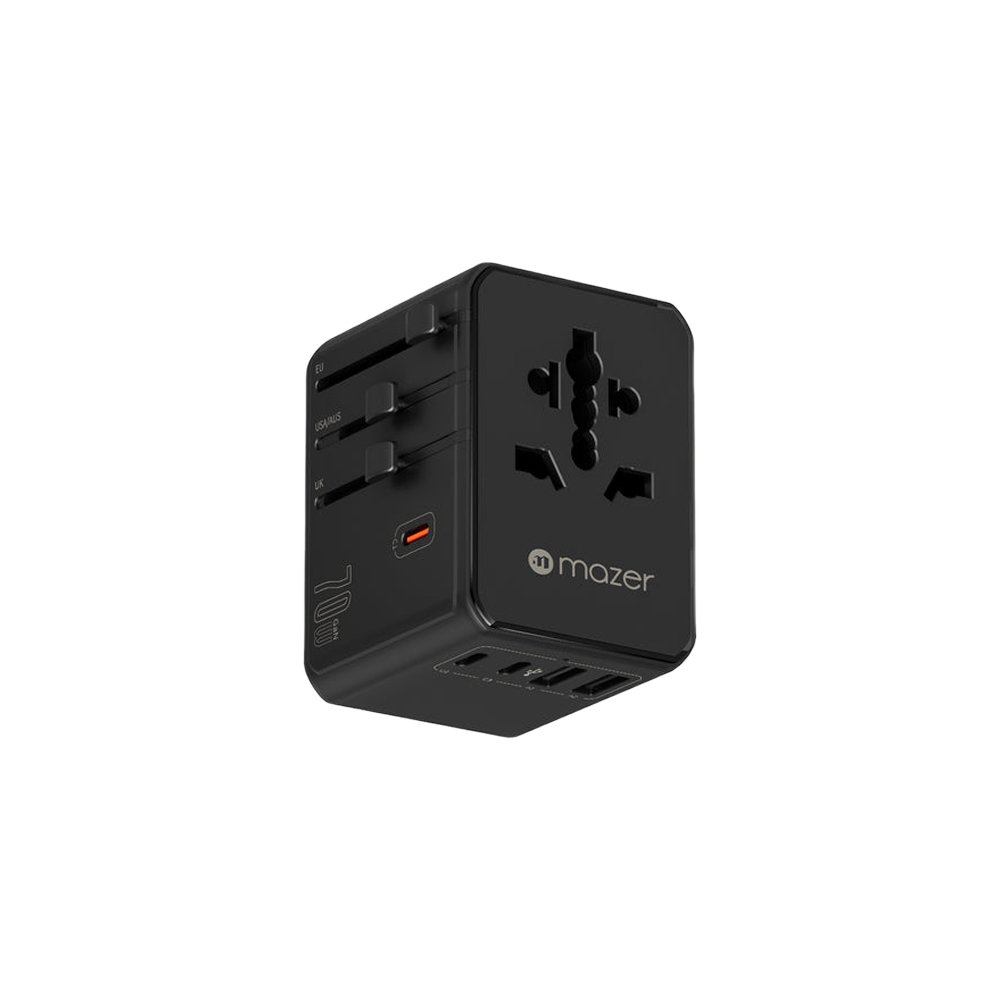 Mazer InfiniteTravel PD70W GaN Universal Travel Charger