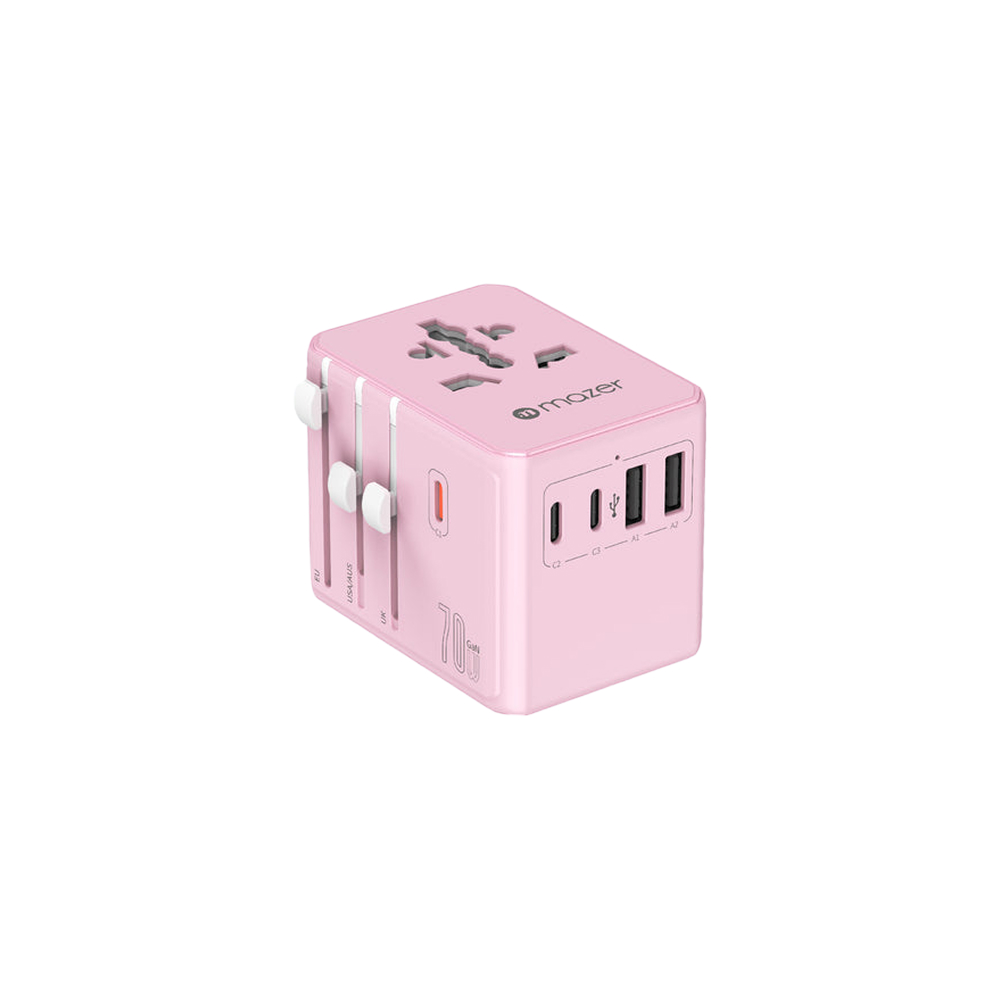 Mazer InfiniteTravel PD70W GaN Universal Travel Charger