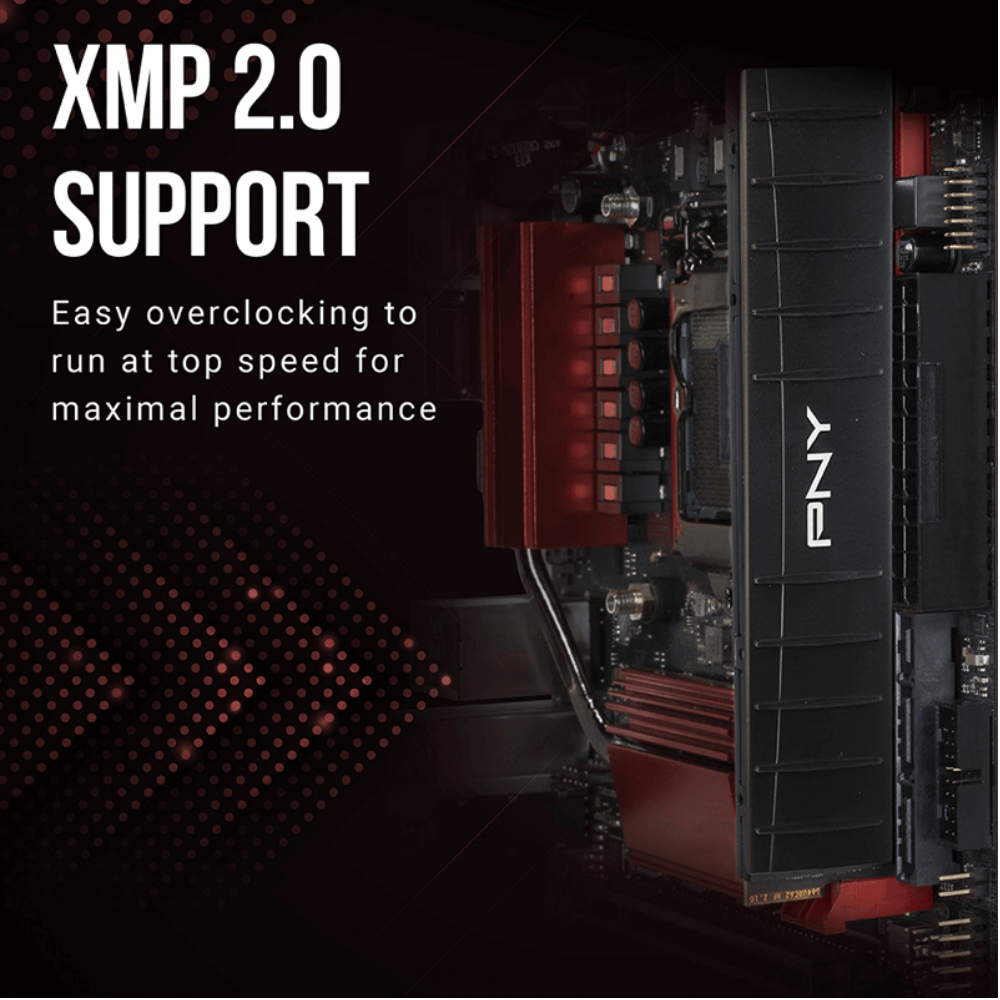 PNY XLR8 GAMING LP DDR4 Desktop Ram