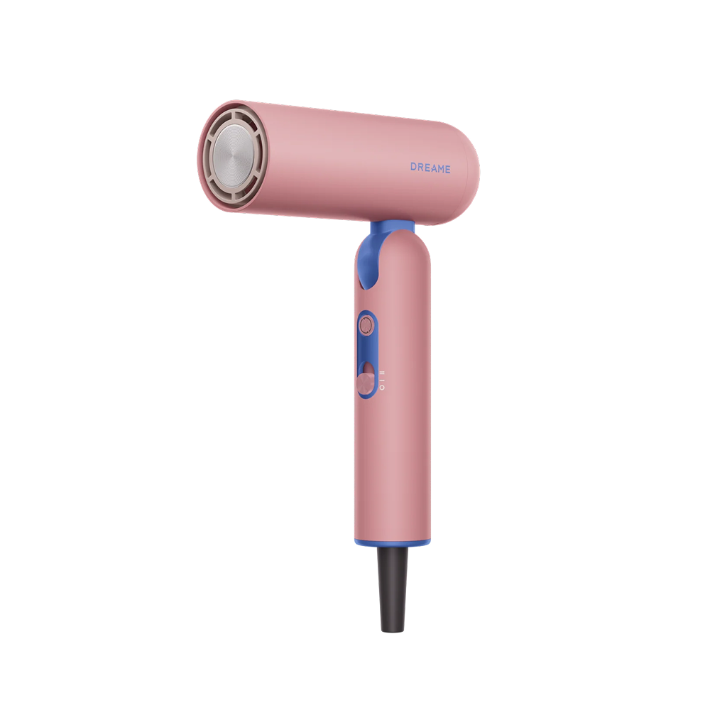 Dreame Pocket Cake High-Speed Hair Dryer | 300g Foldable 3-in-1 Design, 110,000RPM, 350M Negative Ions, 3-Min Fast Dry