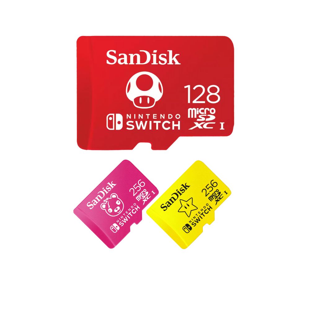 SanDisk MicroSD Gaming Nintendo Switch UHS-I C10 U3 Memory Card