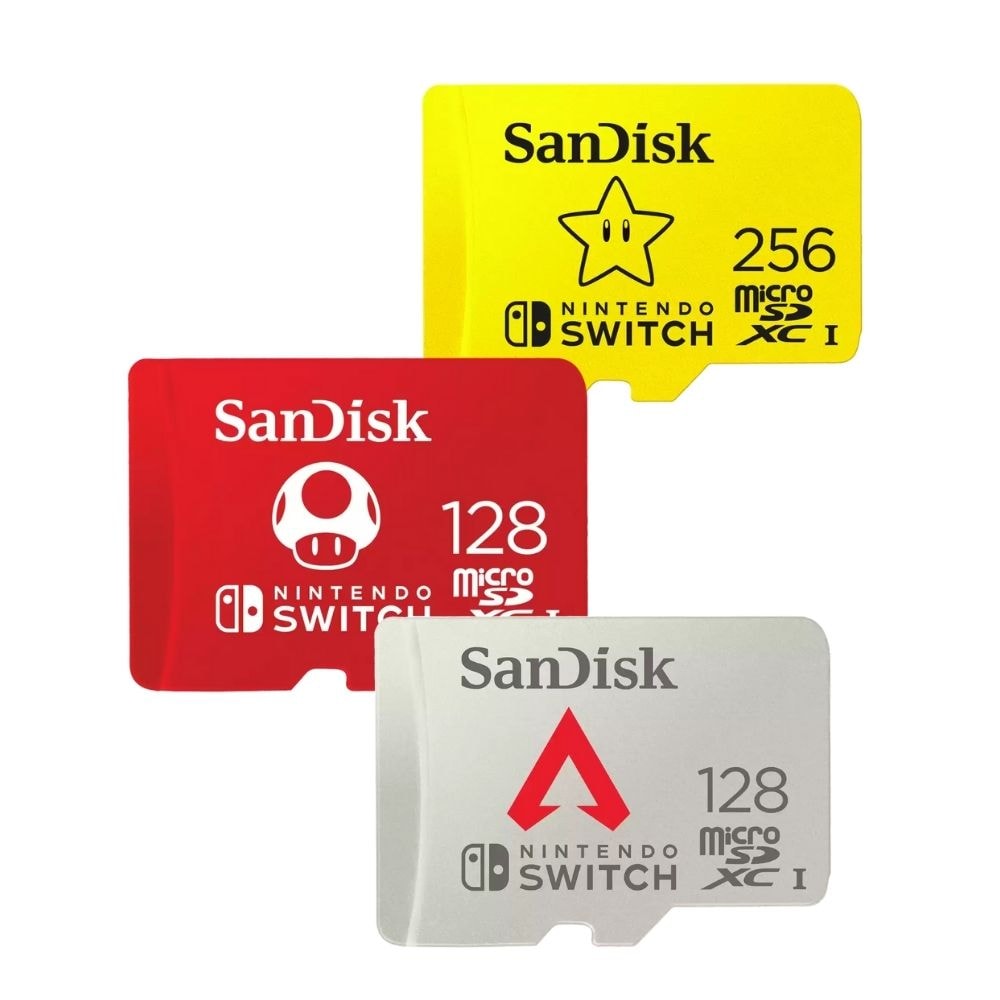 SanDisk MicroSD Gaming Nintendo Switch UHS-I C10 U3 Memory Card