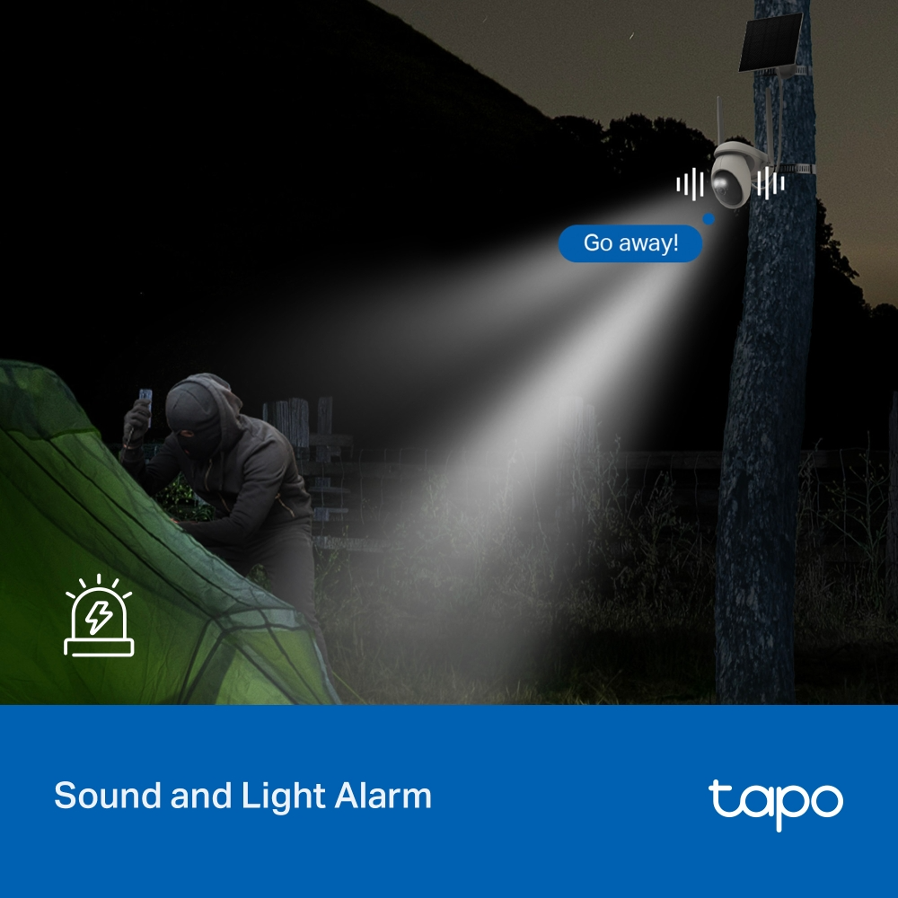 TP-Link Tapo C665G KIT 4K Solar-Powered Wi-Fi/4G Security Camera Kit