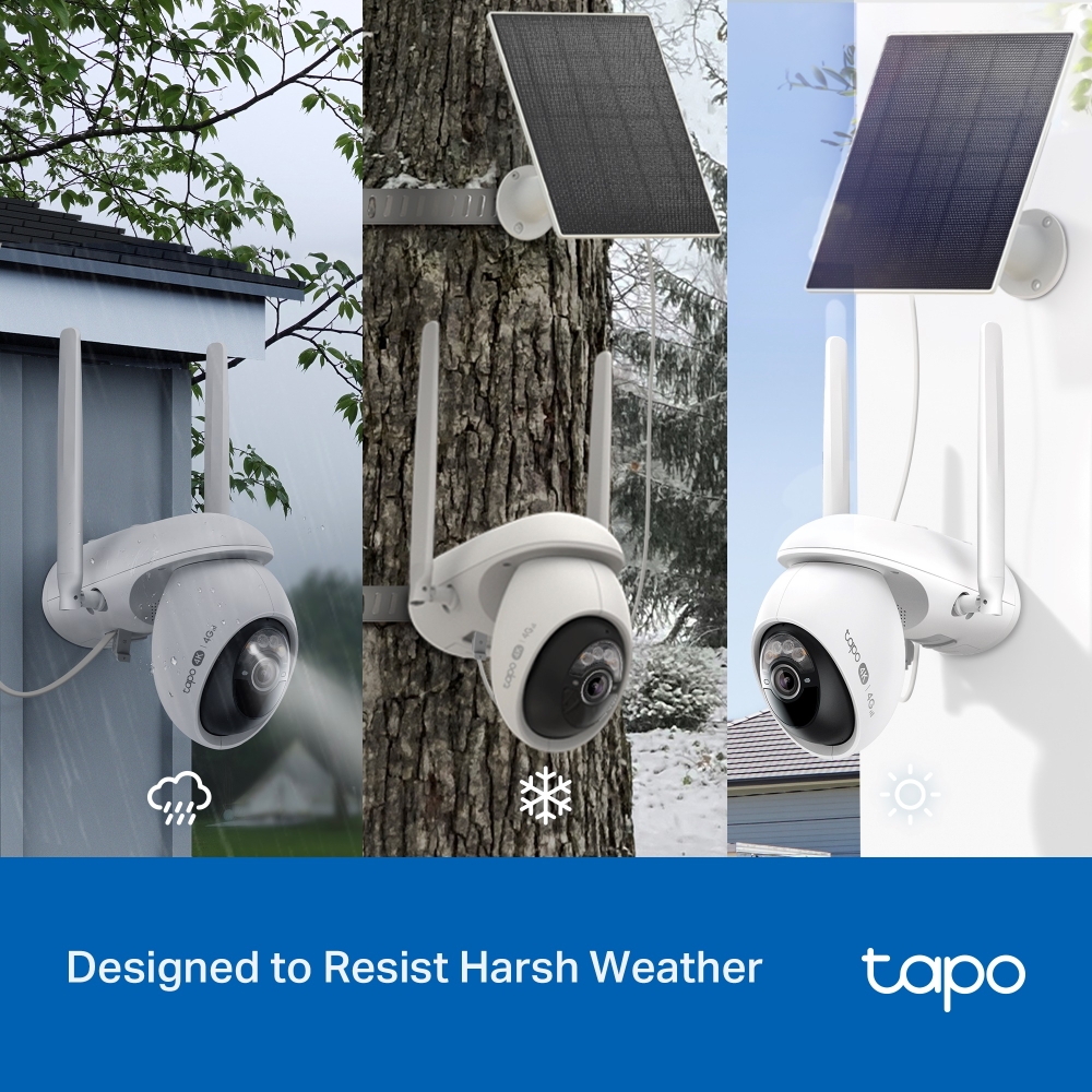 TP-Link Tapo C665G KIT 4K Solar-Powered Wi-Fi/4G Security Camera Kit