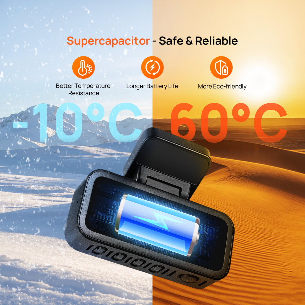 70mai A210 Dashcam | Front & Back Set