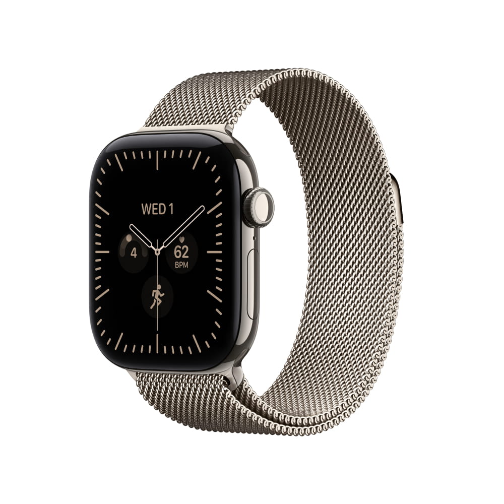 Apple Watch Series 12 Titanium Case with Milanese Loop (GPS + Celullar)