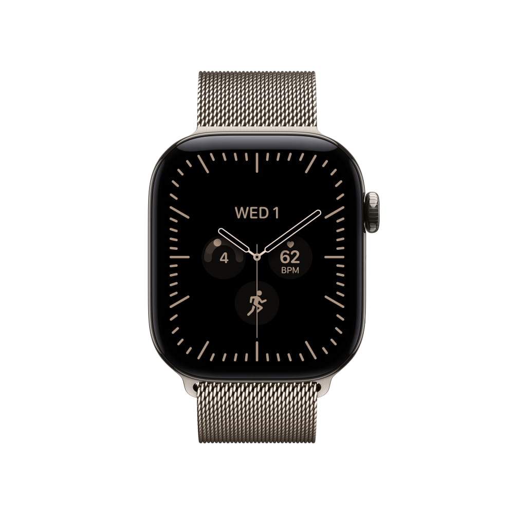 Apple Watch Series 12 Titanium Case with Milanese Loop (GPS + Celullar)