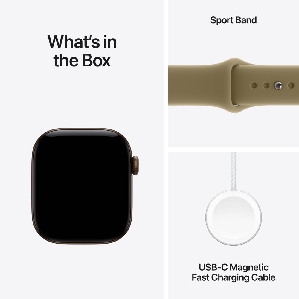 Apple Watch Series 12 Aluminium Case with Sport Band (GPS + Cellular)