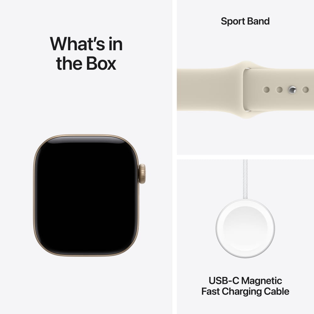 Apple Watch Series 12 Aluminium Case with Sport Band (GPS + Cellular)