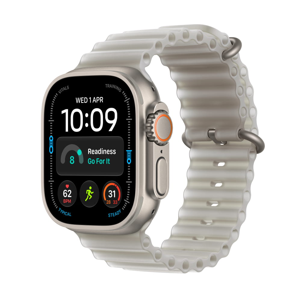 Apple Watch Ultra 4 Titanium Case with Ocean Band (GPS + Cellular)