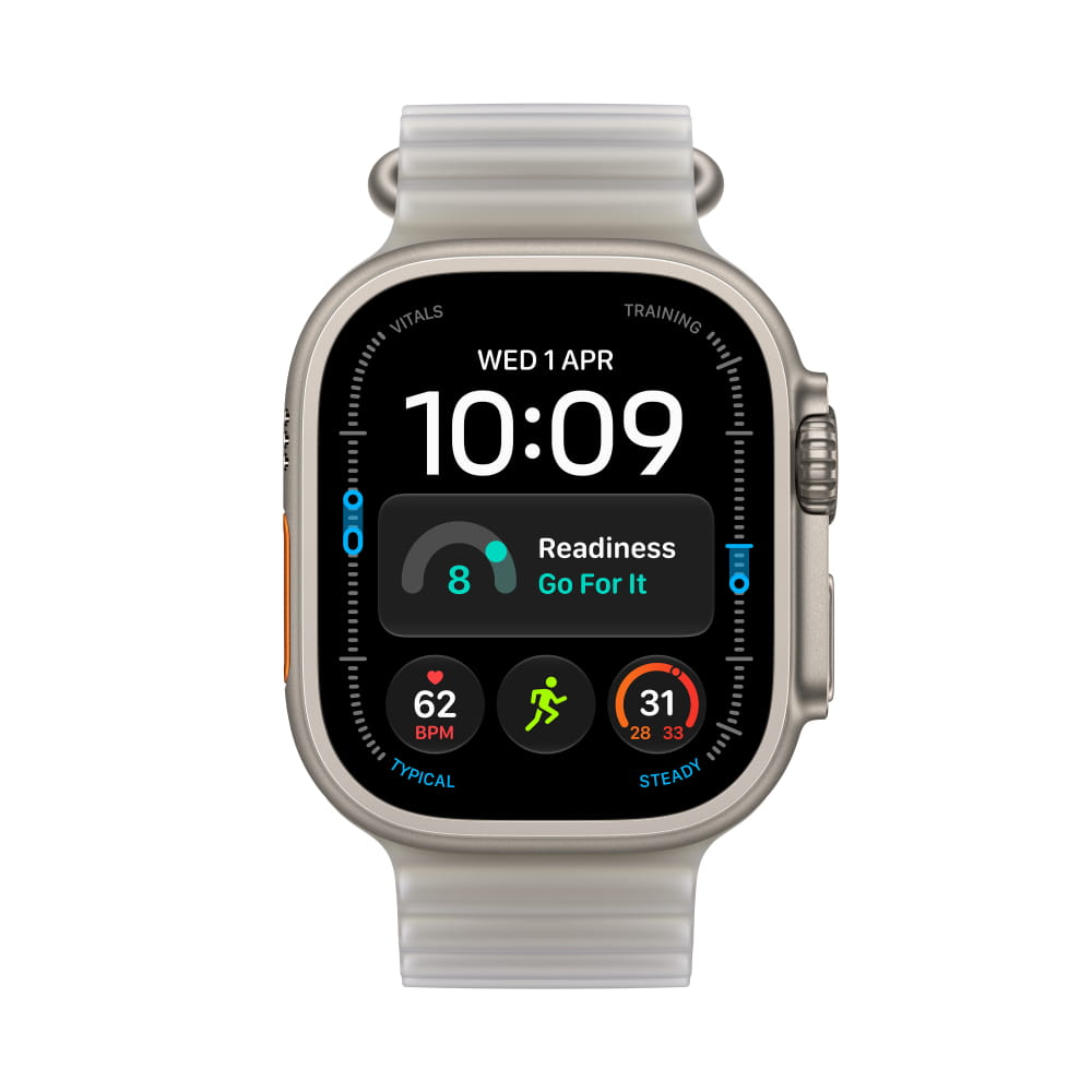 Apple Watch Ultra 4 Titanium Case with Ocean Band (GPS + Cellular)