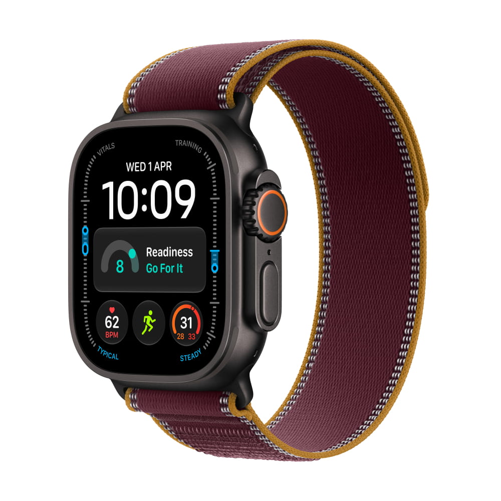 Apple Watch Ultra 4 Titanium Case with Trail Loop (GPS + Cellular)