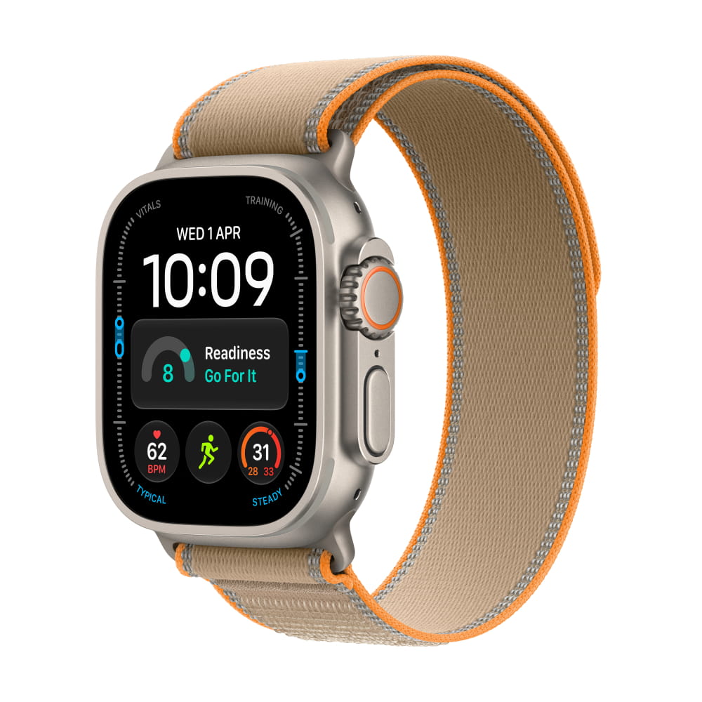 Apple Watch Ultra 4 Titanium Case with Trail Loop (GPS + Cellular)