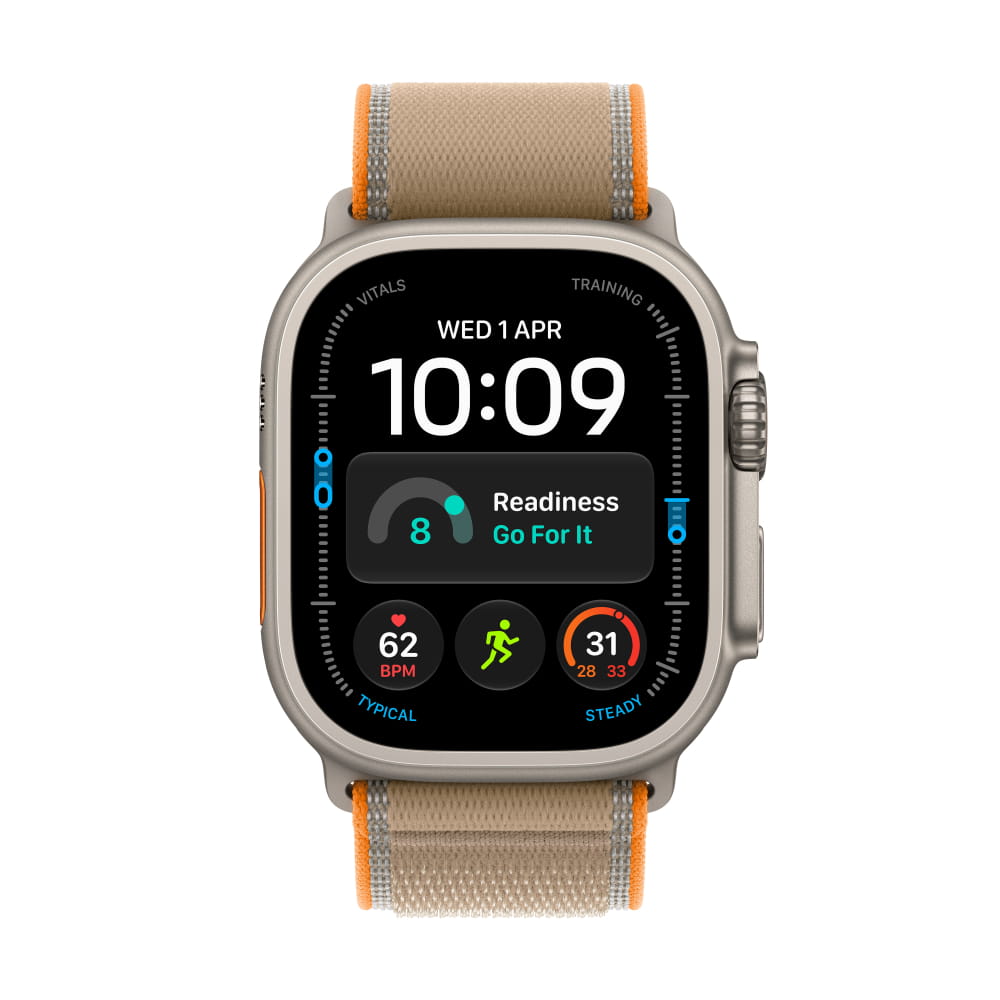 Apple Watch Ultra 4 Titanium Case with Trail Loop (GPS + Cellular)
