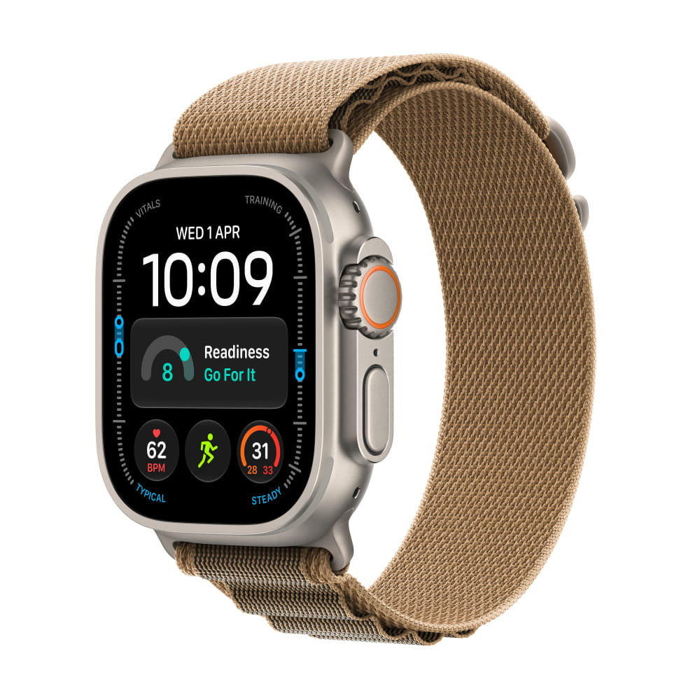 Apple Watch Ultra 4 Titanium Case with Alpine Loop (GPS + Cellular)
