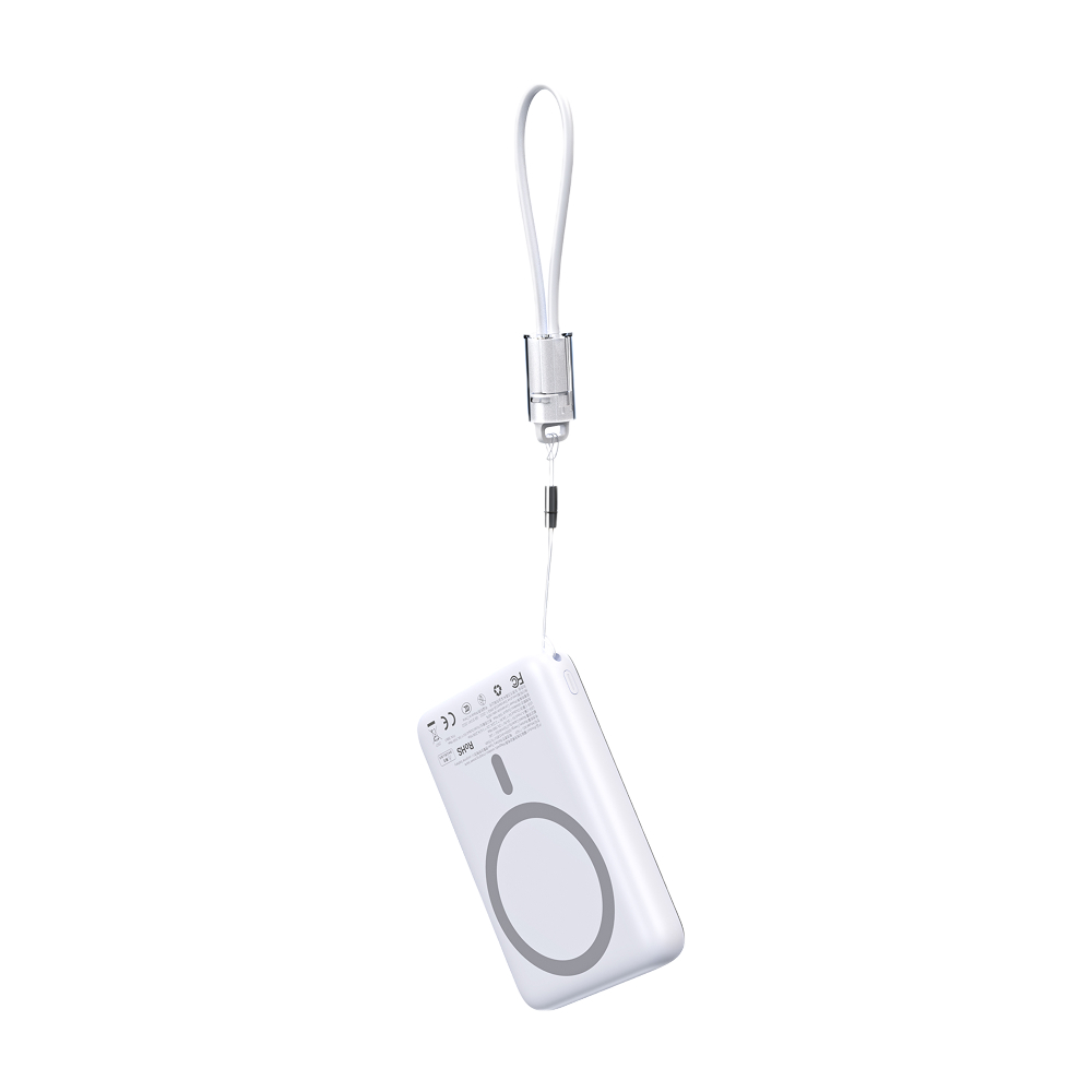 [Random Color] Choetech B862 CCC Wireless Power Bank with Built-in Cable