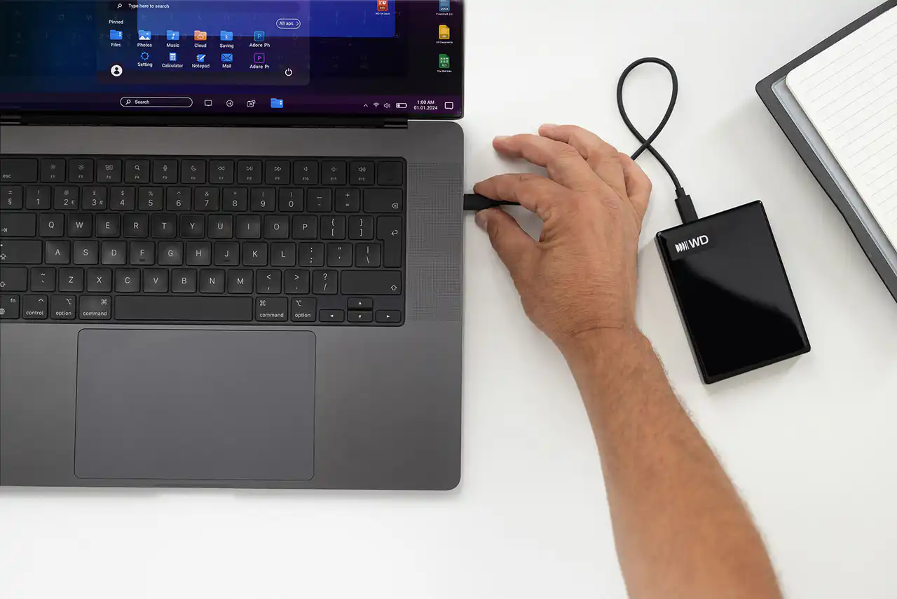 WD My Passport USB-C External HDD