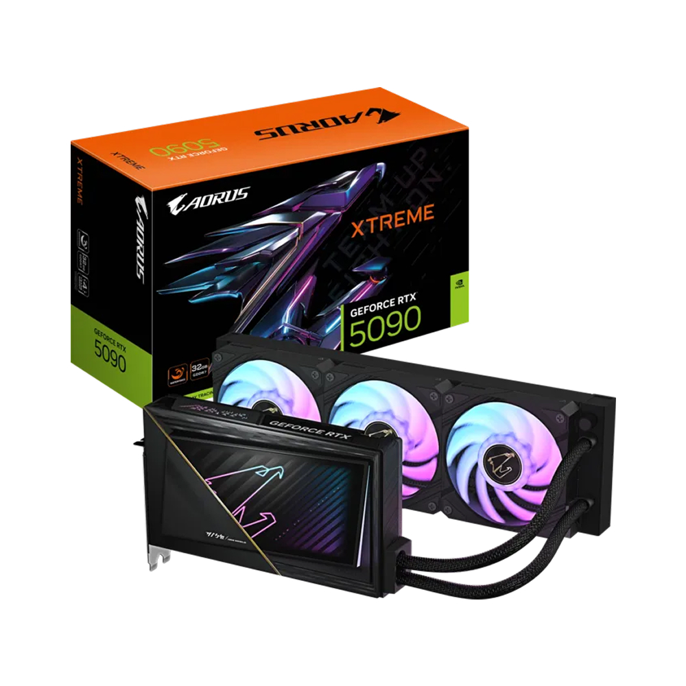 Gigabyte AORUS GeForce RTX 5090 XTREME WATERFORCE 32GB GDDR7 Graphics Card