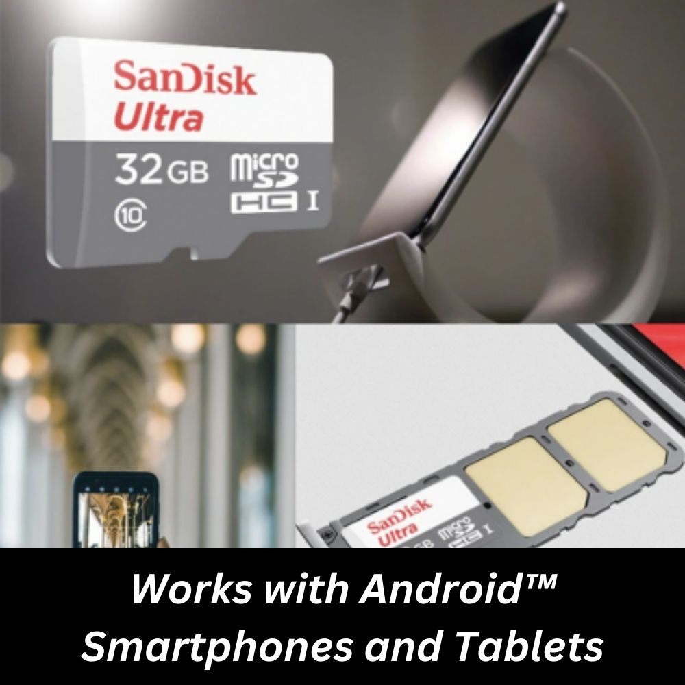 SanDisk MicroSD Ultra UHS-I C10 Memory Card