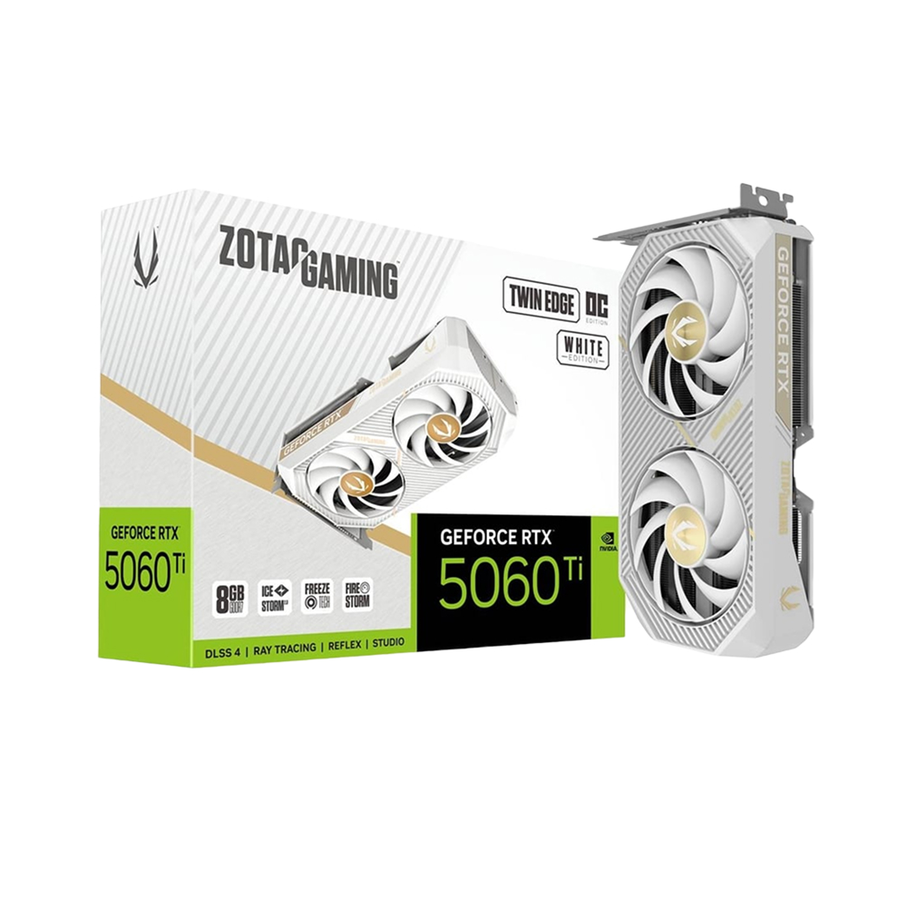 ZOTAC GAMING GeForce RTX 5060 Ti Twin Edge OC 8GB GDDR7 Graphics Card