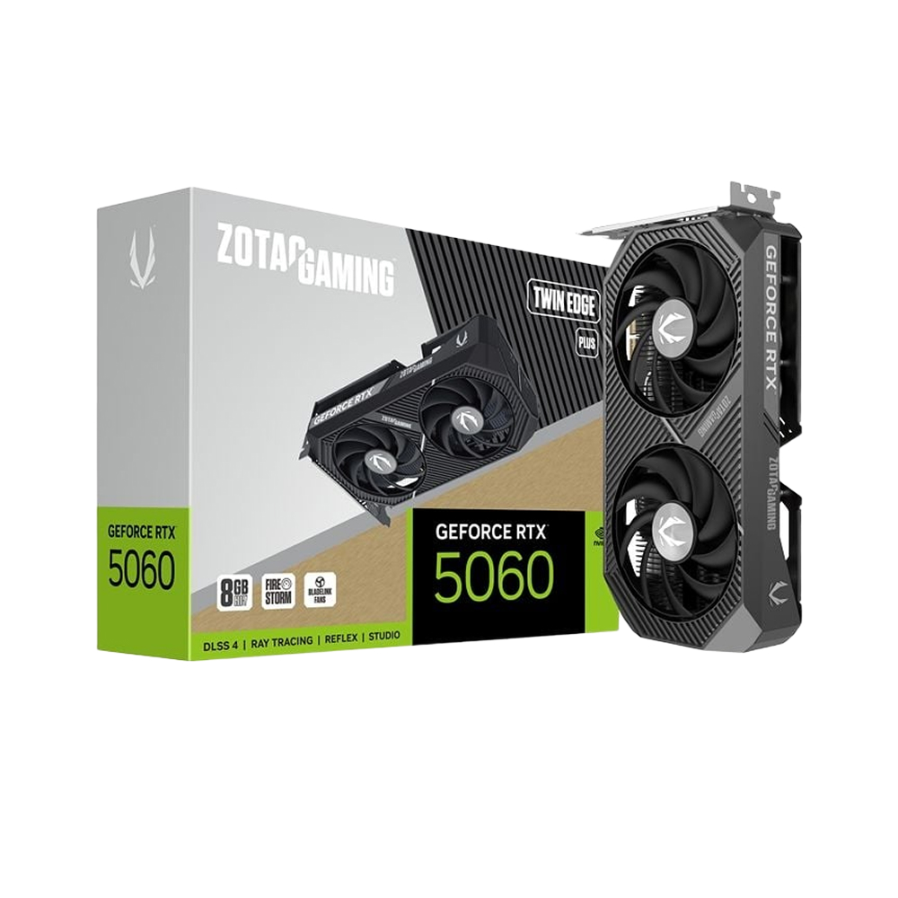 ZOTAC GAMING GeForce RTX 5060 Twin Edge Plus 8GB GDDR7 Graphics Card