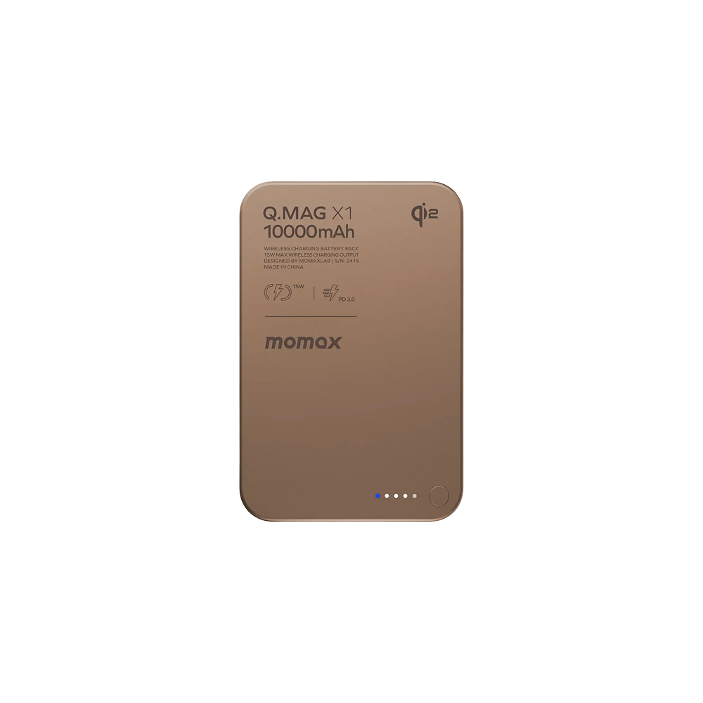 Momax Q.Pass X1 Qi2 CCC Magnetic Wireless Battery Pack