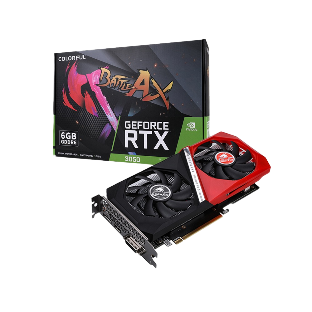 Colorful GeForce RTX 3050 NB DUO V2-V 6GB GDDR6 Graphics Card