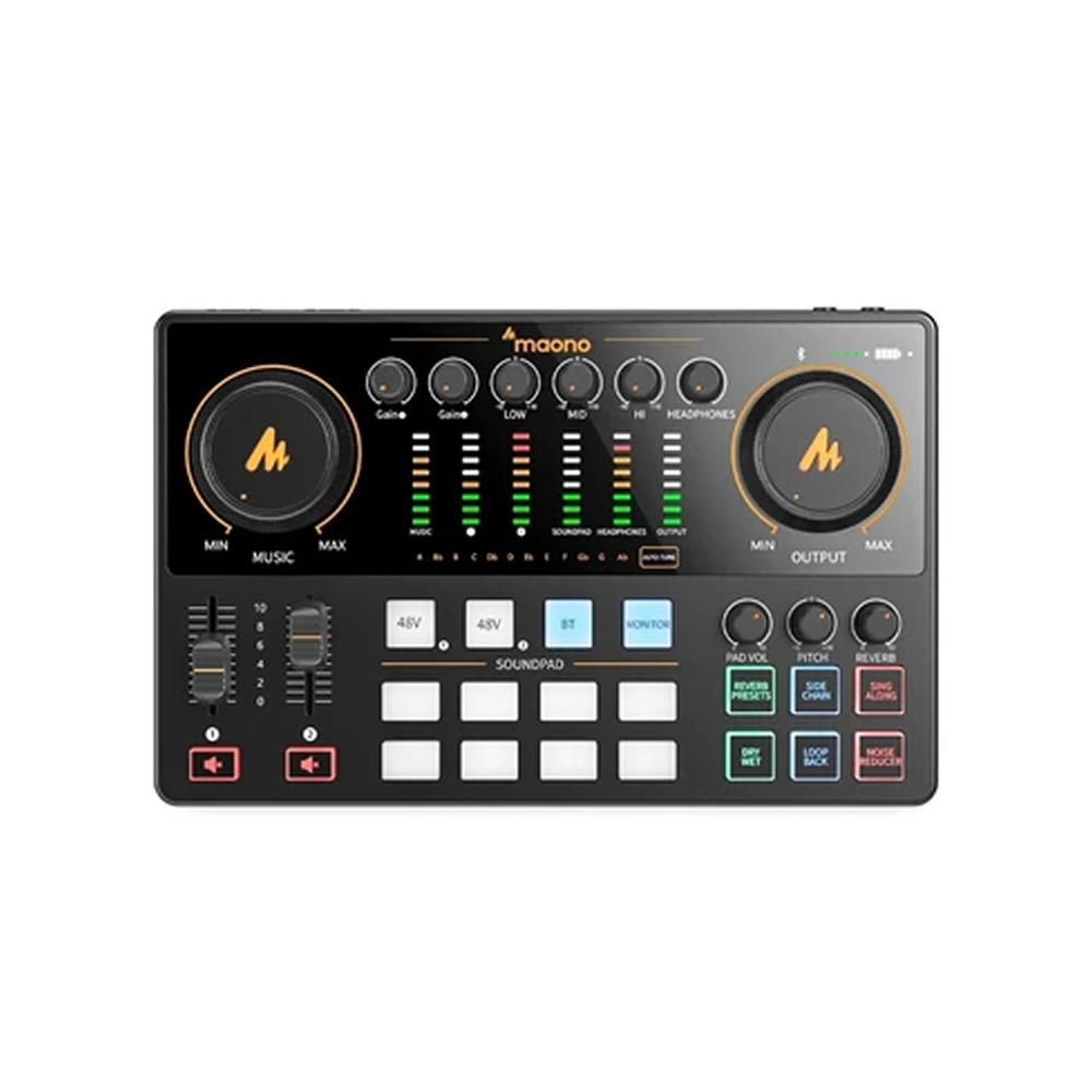 MAONO AME2-Gen2 Podcast Mixer Audio Interface Sound Card
