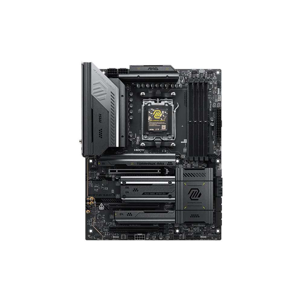 MSI MAG X870E TOMAHAWK MAX WIFI AM5 ATX Motherboard