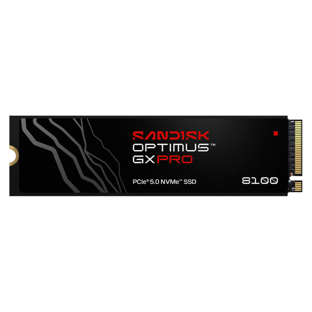 SANDISK Optimus GX PRO 8100 M.2 NVMe Gen5 SSD