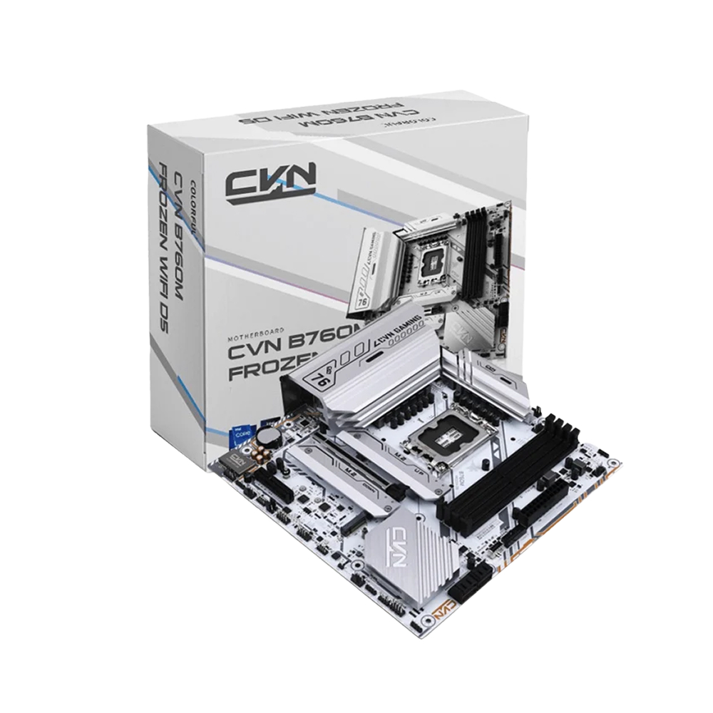 Colorful CVN B760M FROZEN WIFI V20 LGA1700 mATX Motheboard
