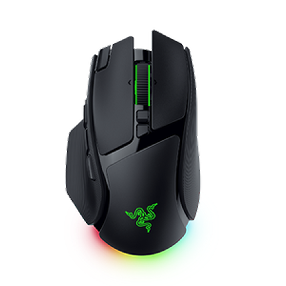 Razer Basilisk V4 Pro Fully Customizable Wireless Ergonomic Gaming Mouse