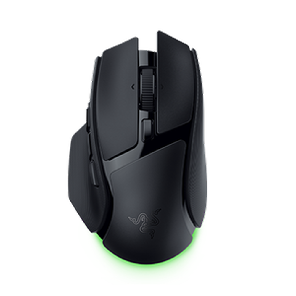 Razer Basilisk V4 HyperSpeed Customizable Wireless Ergonomic Gaming Mouse
