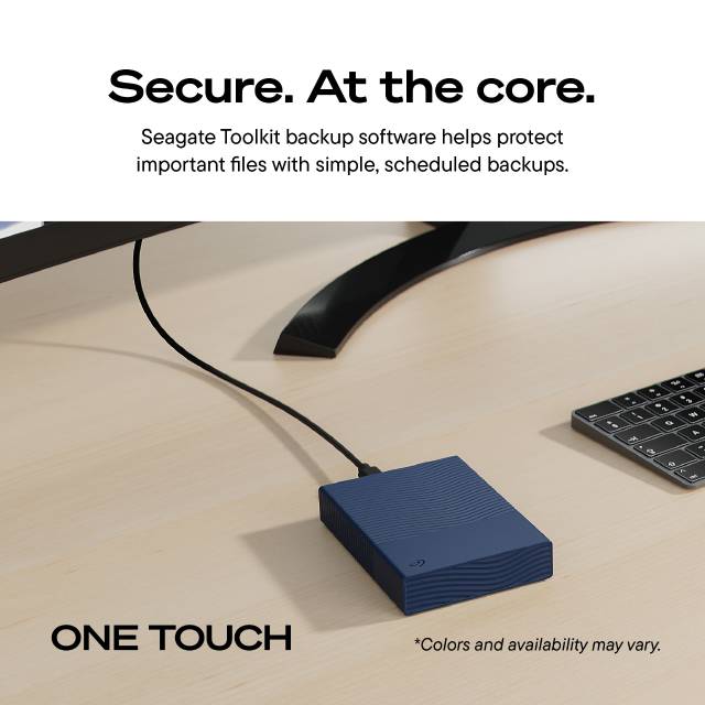 Seagate One Touch USB-C with Password External Hard Disk