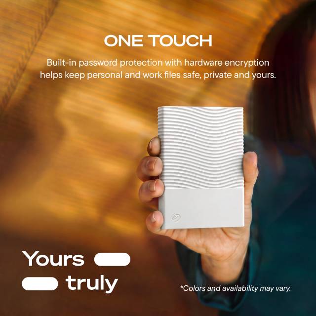 Seagate One Touch USB-C with Password External Hard Disk