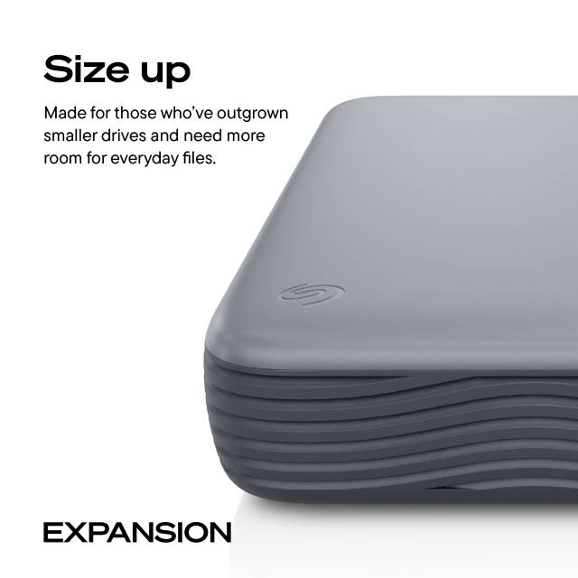 SEAGATE Expansion Desktop Drive USB-C 3.5" External Hard Disk