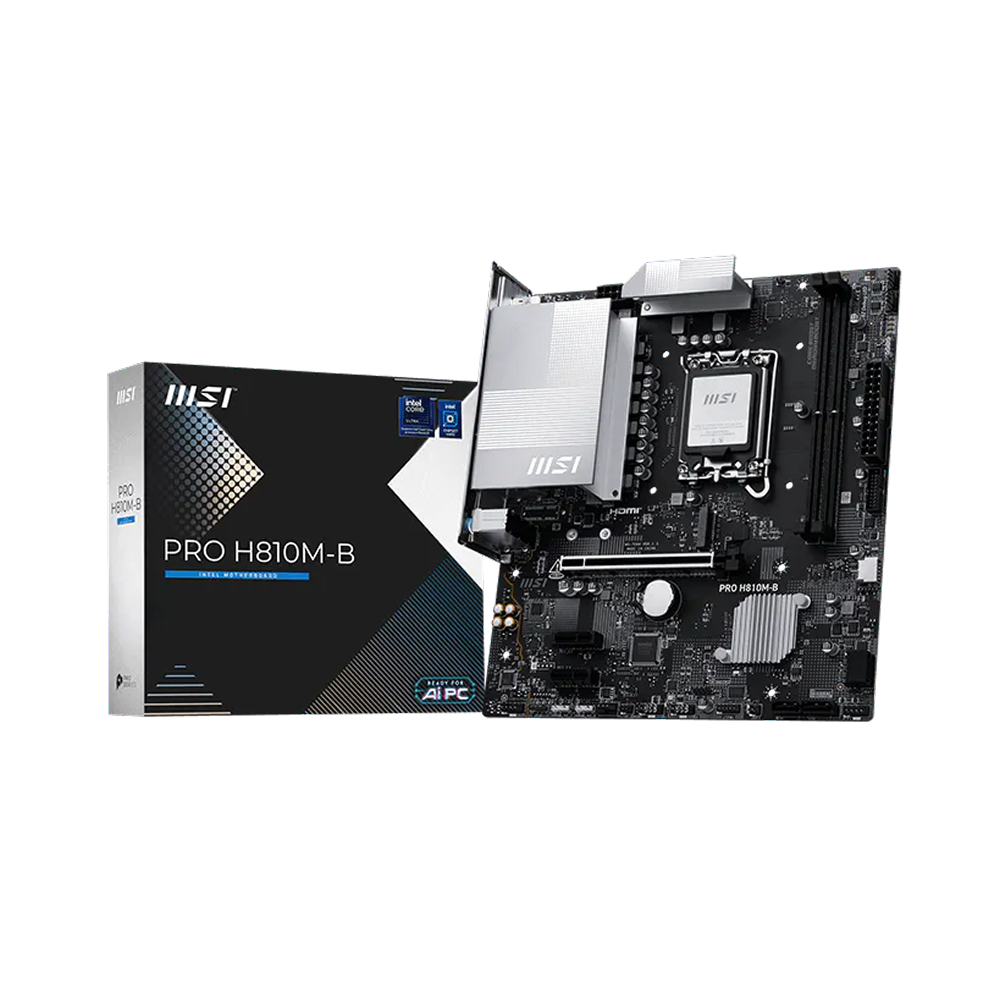 MSI PRO H810M-B LGA1851 mATX Motherboard