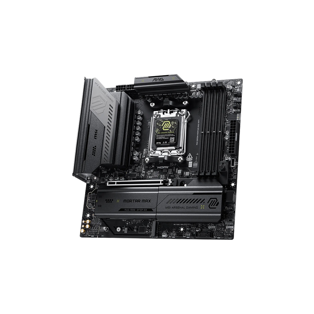 MSI B850M MAG MORTAR MAX WIFI AM5 mATX Motherboard