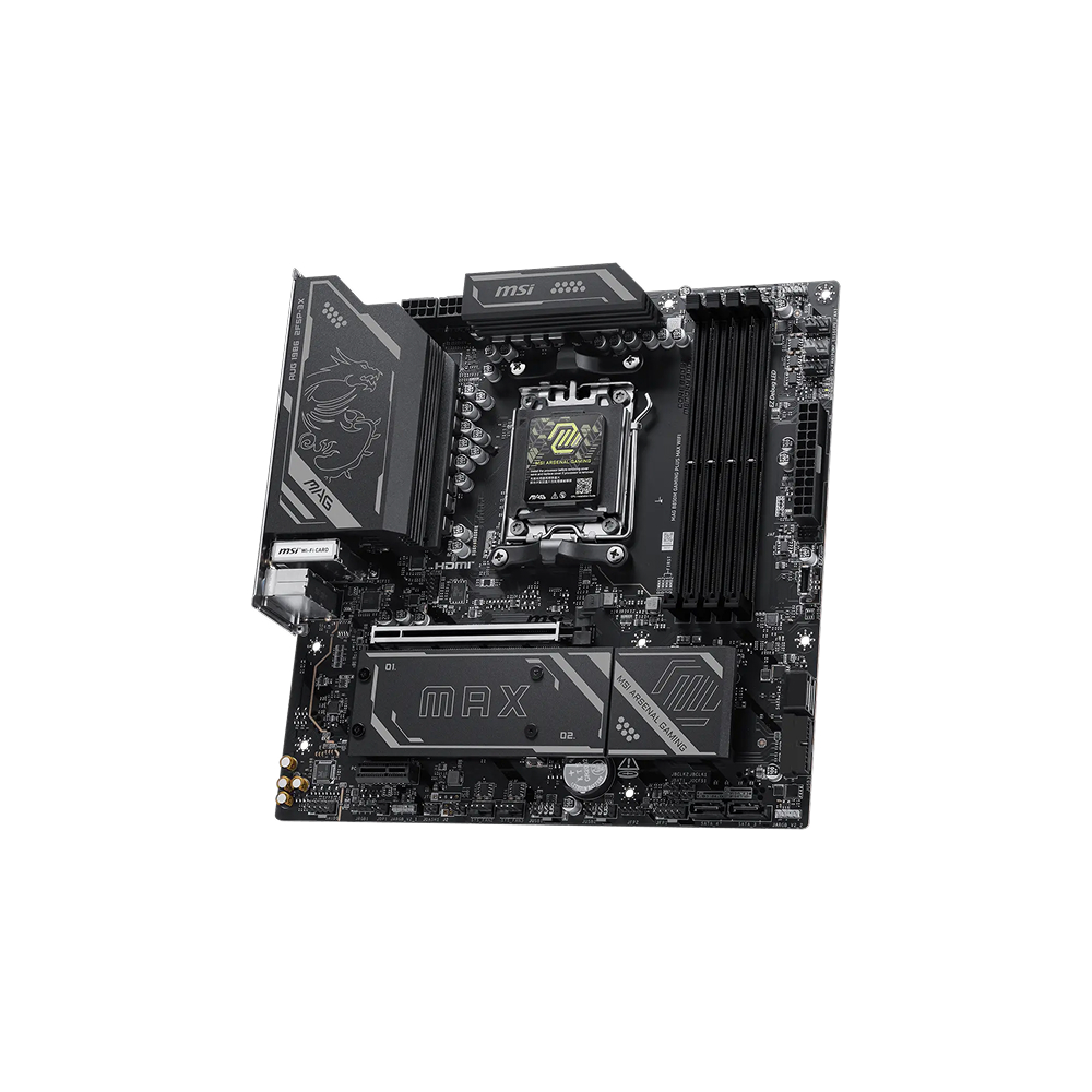 MSI MAG B850M GAMING PLUS MAX WIFI AM5 mATX Motherboard