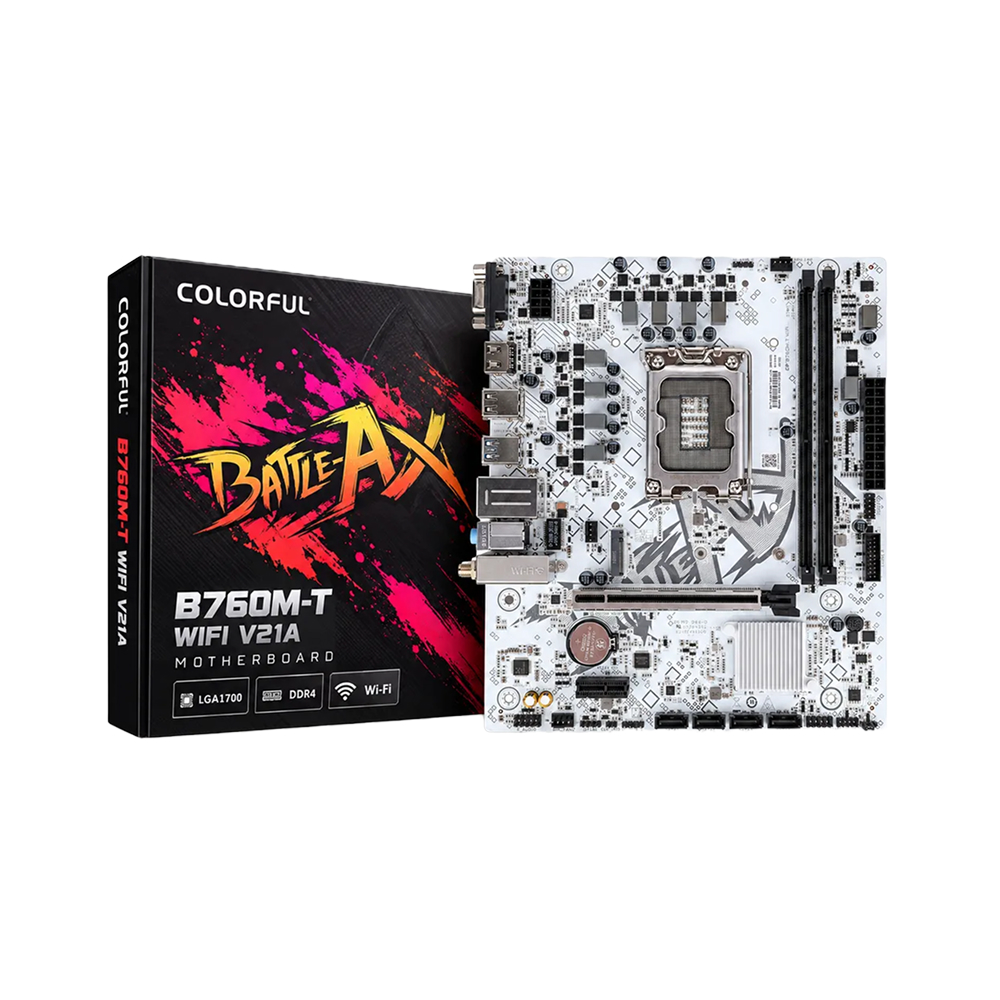 Colorful BATTLE-AX B760M-T WIFI V21A LGA1700 mATX Motherboard
