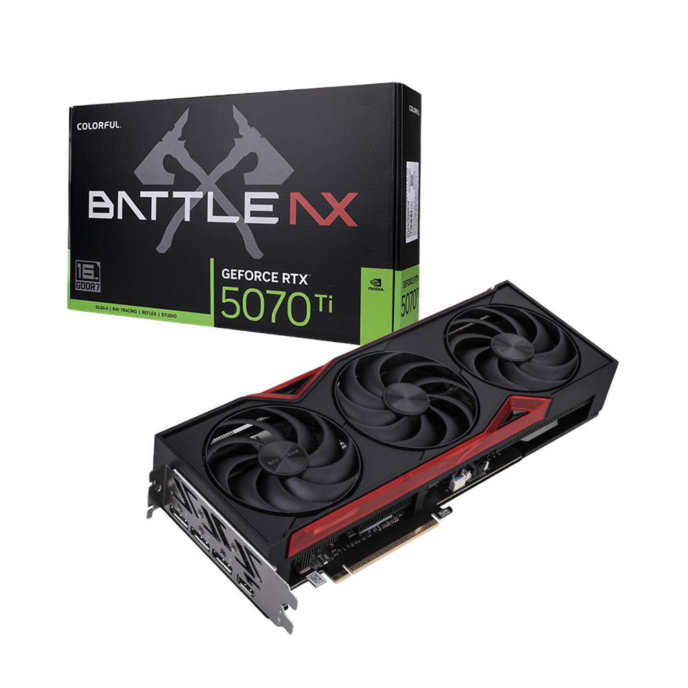 Colorful GeForce RTX 5070 Ti Battle AX SFF 16GB-V 16GB GDDR7 Graphics Card