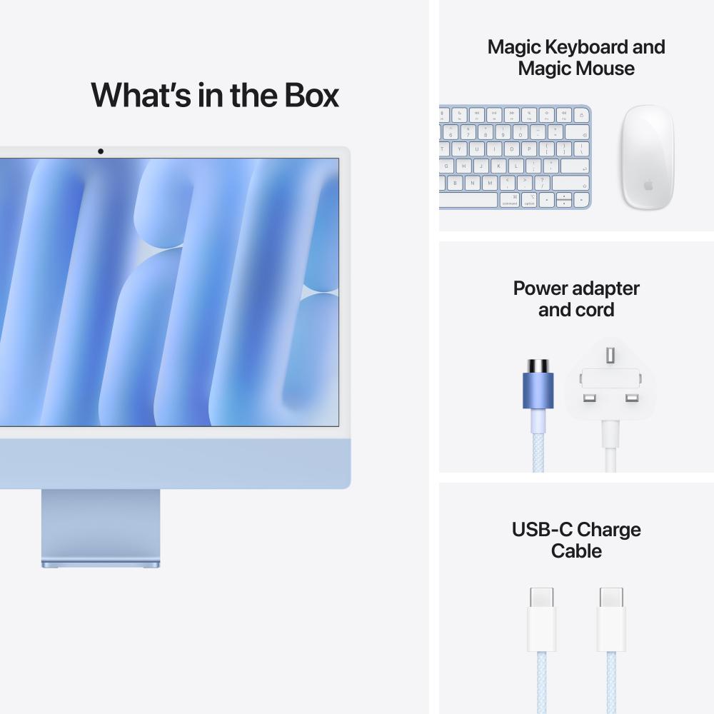 Apple 24-inch iMac with Retina 4.5K display M6 Chip