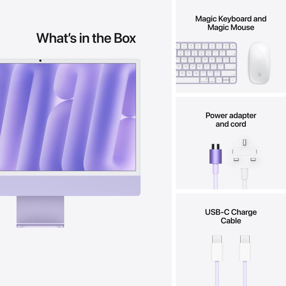 Apple 24-inch iMac with Retina 4.5K display M6 Chip