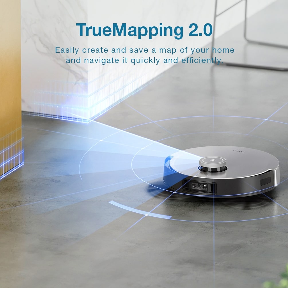 Ecovacs Deebot X1 Robot Vacuum Cleaner | 5-In-1 Auto-Clean Station