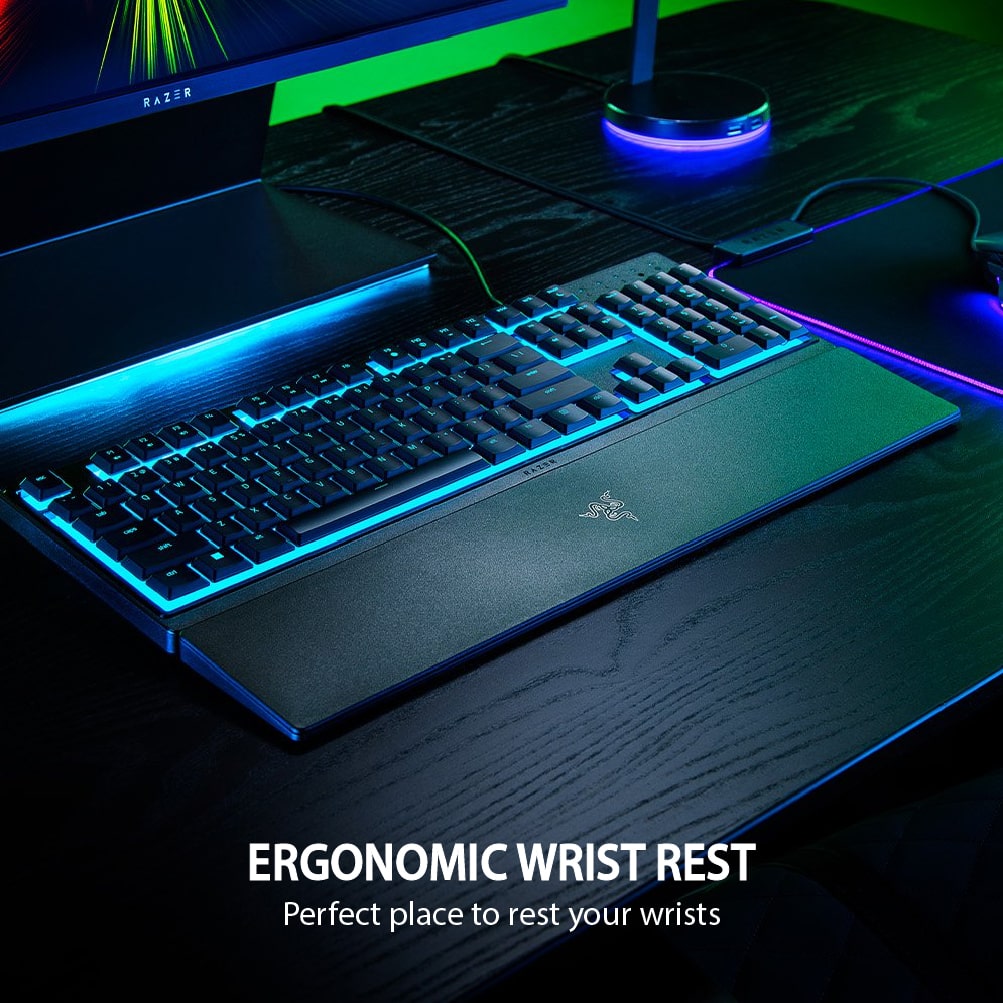 Razer Ornata V3 X Low-profile Membrane Keyboard with Razer Chroma RGB