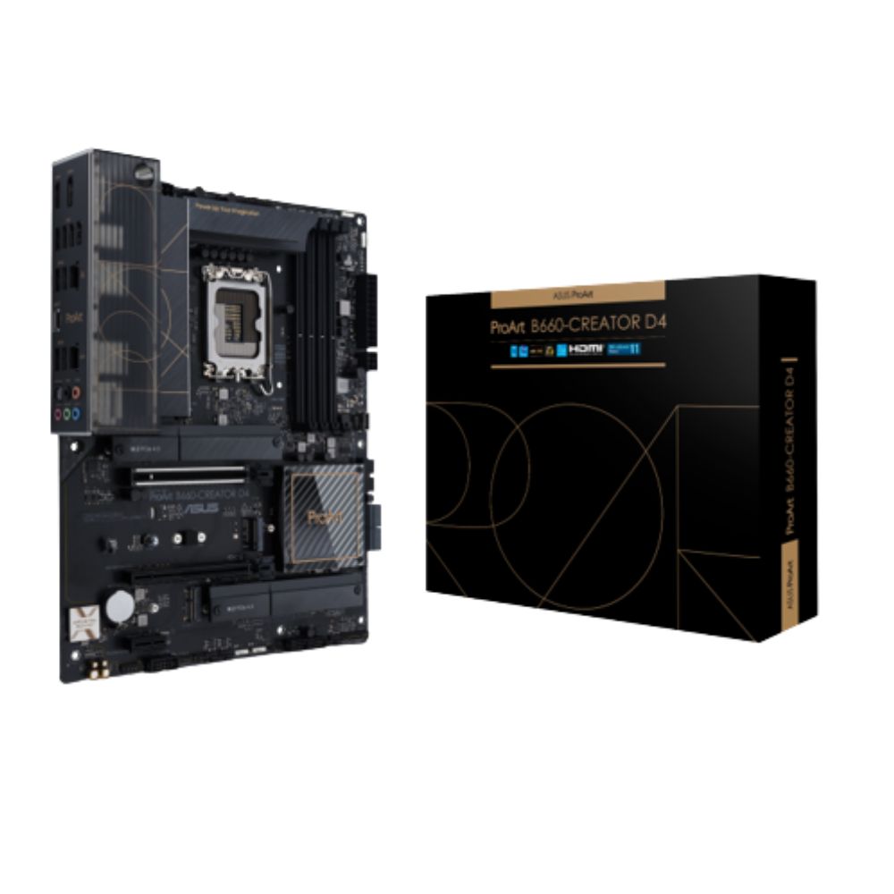 Asus LGA1700 Intel B660 PROART B660-CREATOR D4 ATX Motherboard
