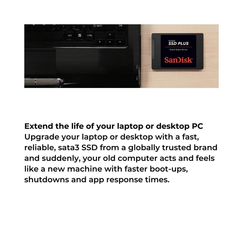 SanDisk Plus 2.5" SATA SSD